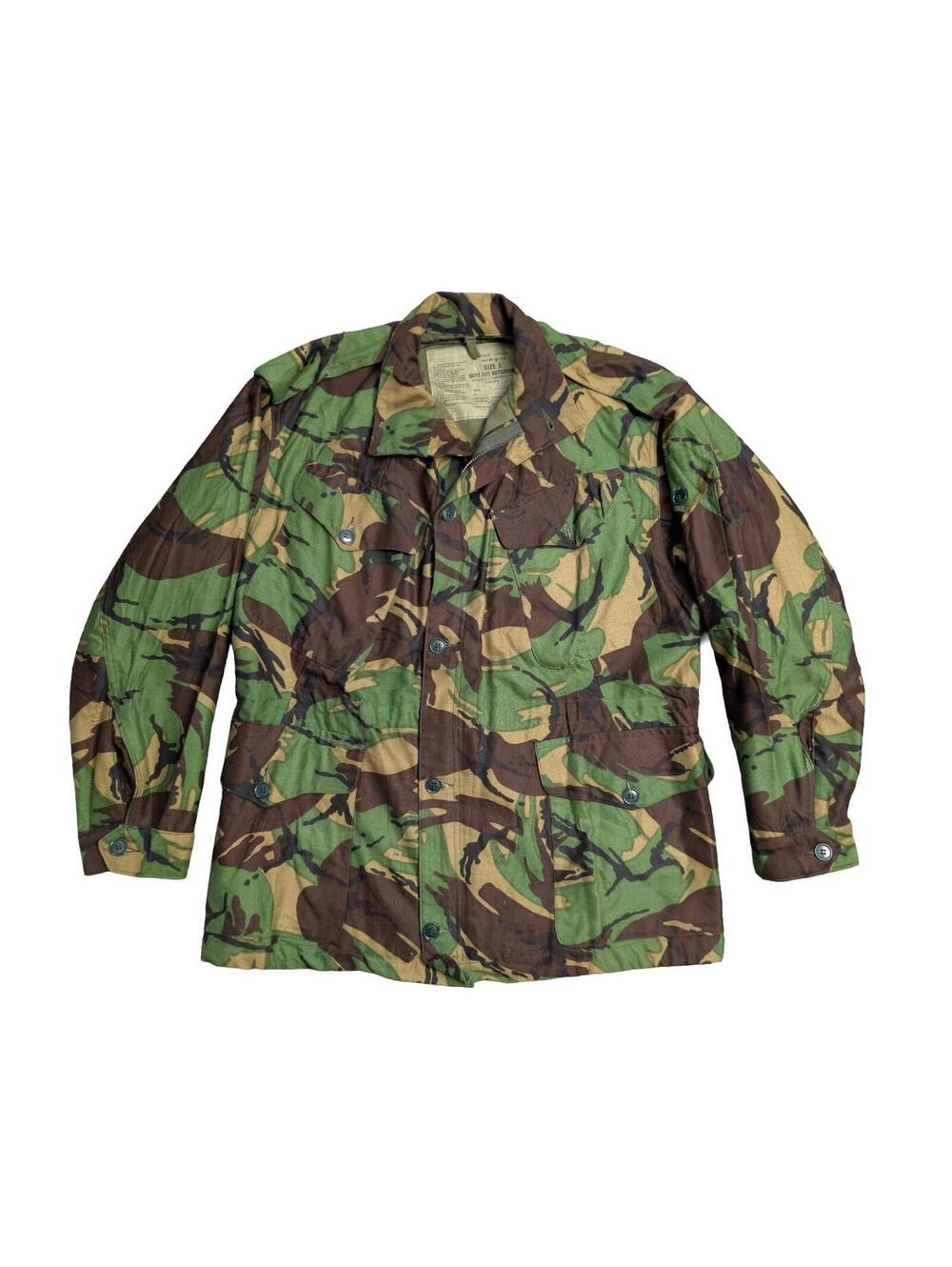 British Army DPM Combat Smock 1980s NOS Size 2 - Medium
